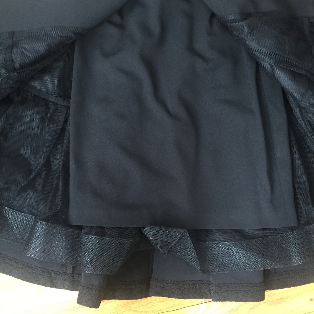 White House Black Market Lace Fit-And-Flare Dress - Picture 7 of 8